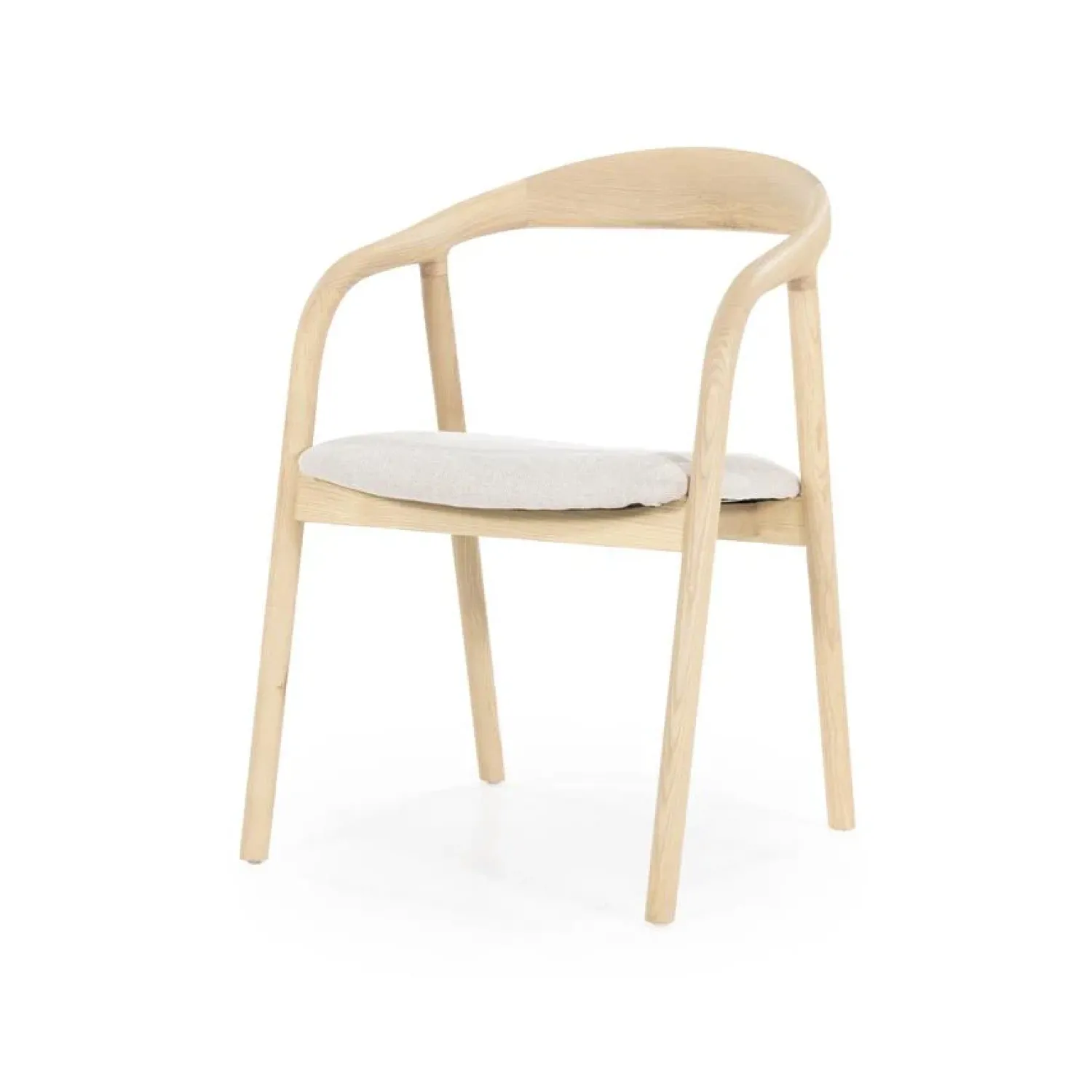 Eleonora Eetkamerstoelen|Eetkamerstoel Rayven Naturel