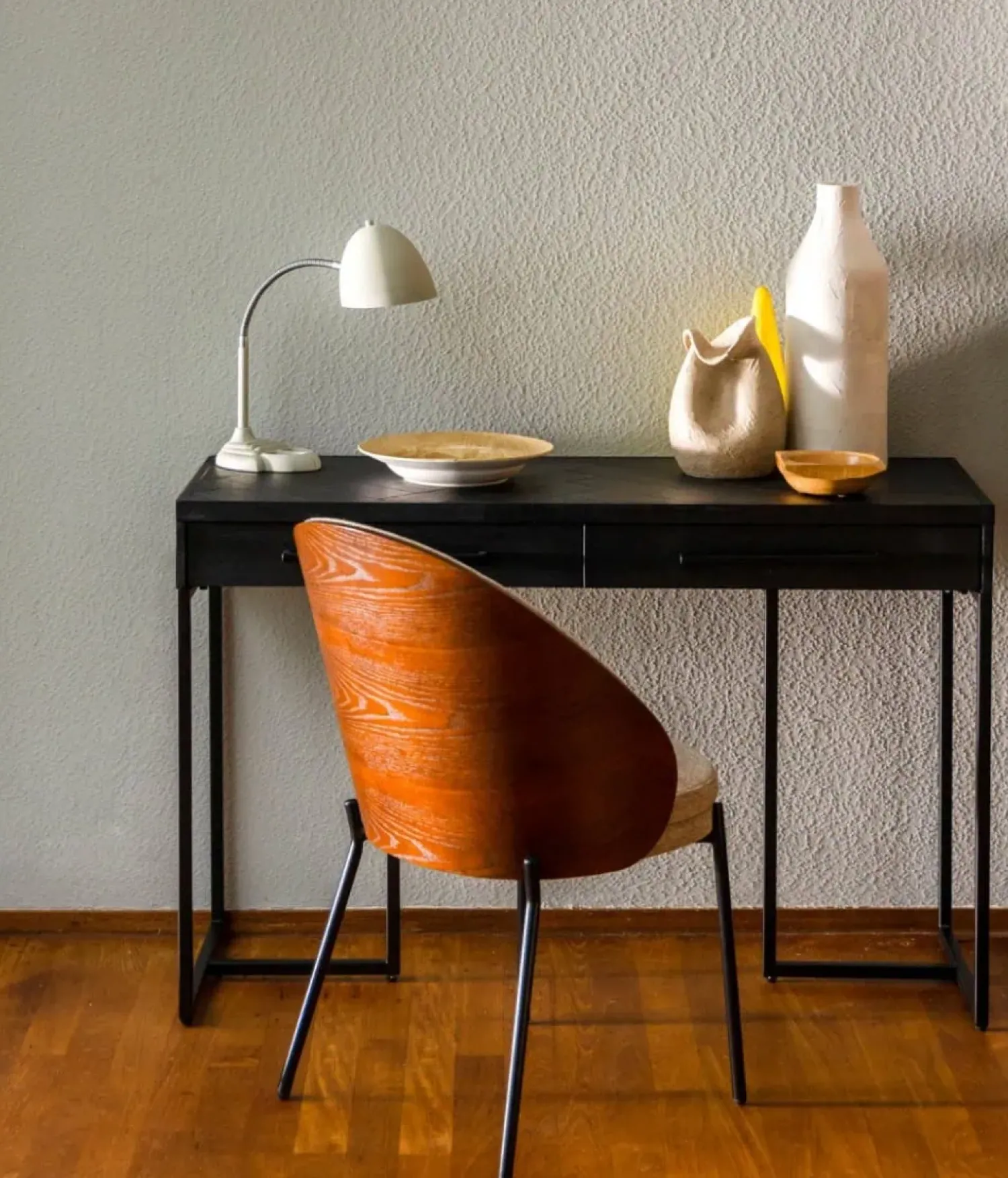 Dutchbone Eetkamerstoelen|Eetkamerstoel Rodin Grijs 54cm