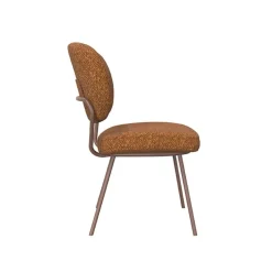 Label51 Eetkamerstoelen|Eetkamerstoel Singapore Coral Boucle