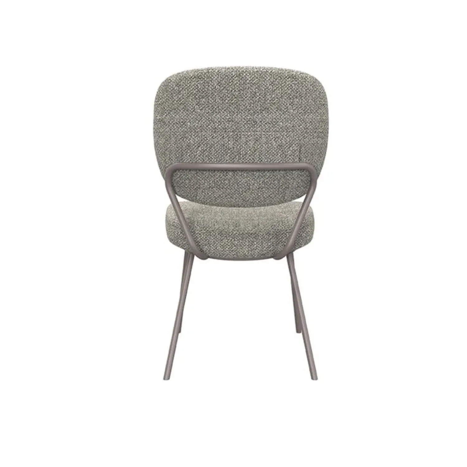 Label51 Eetkamerstoelen|Eetkamerstoel Singapore Grijs Boucle
