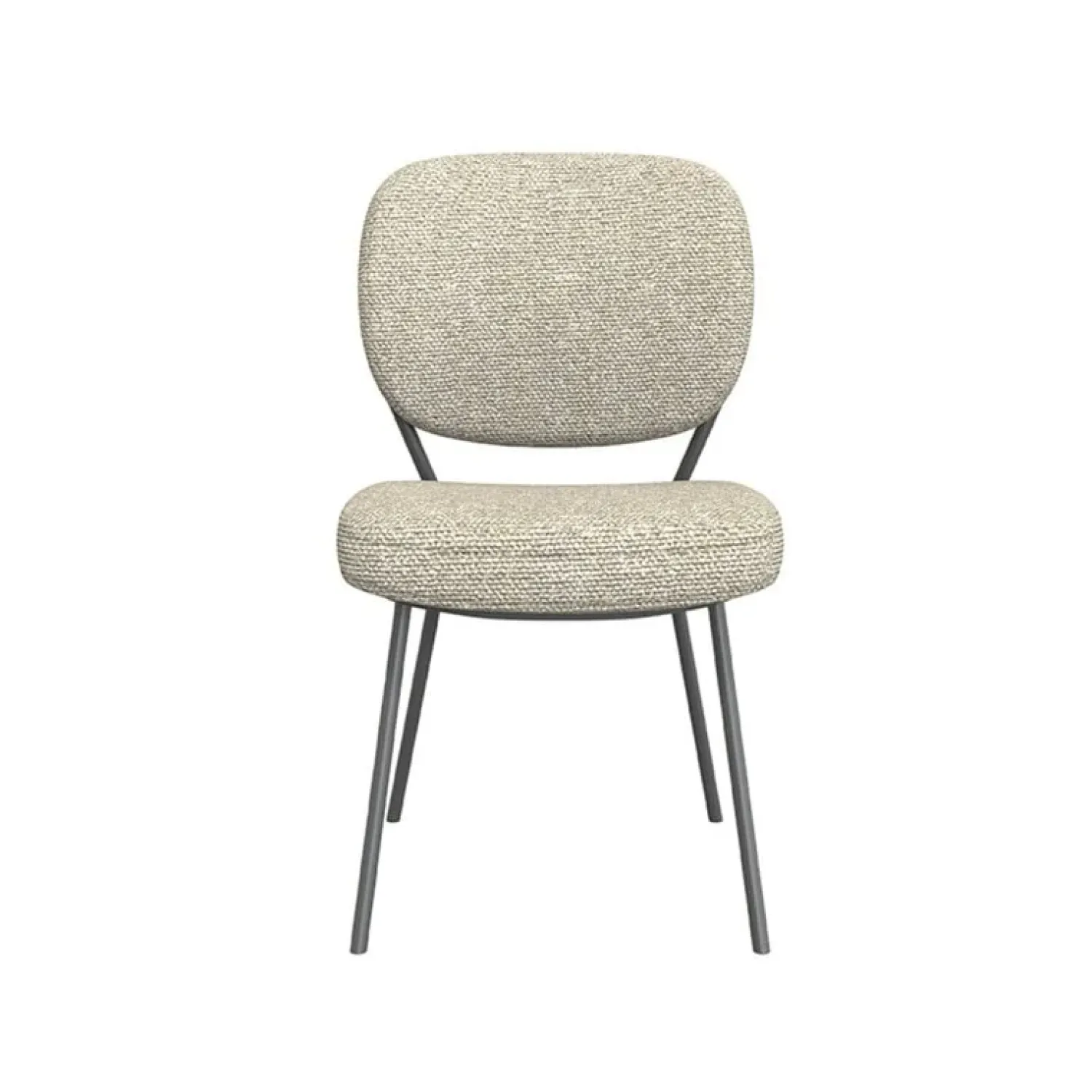 Label51 Eetkamerstoelen|Eetkamerstoel Singapore Naturel Boucle