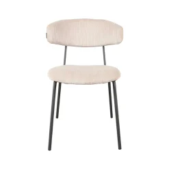 Label51 Eetkamerstoelen|Eetkamerstoel Zack Naturel Ribcord