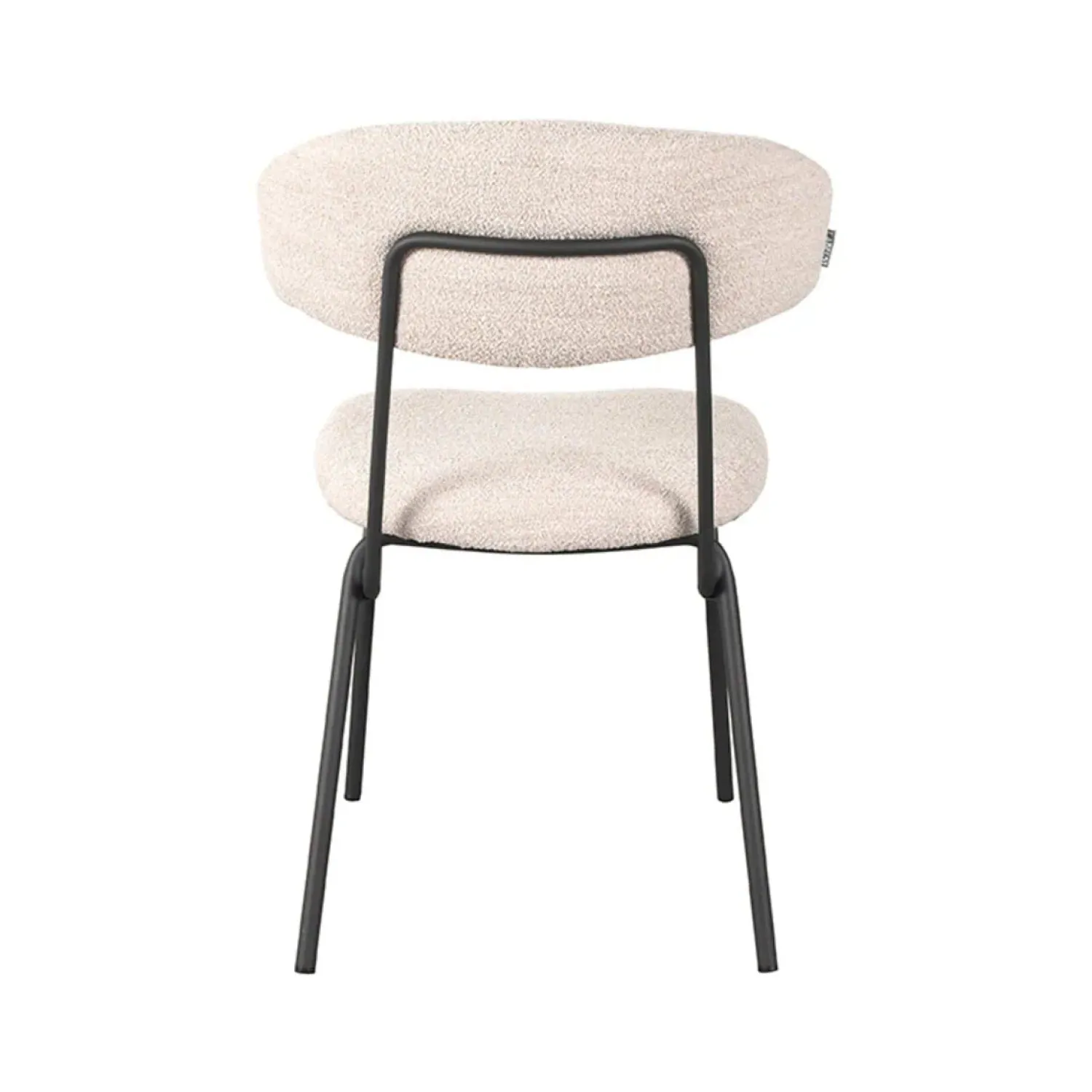 Label51 Eetkamerstoelen|Eetkamerstoel Zack Naturel Stof