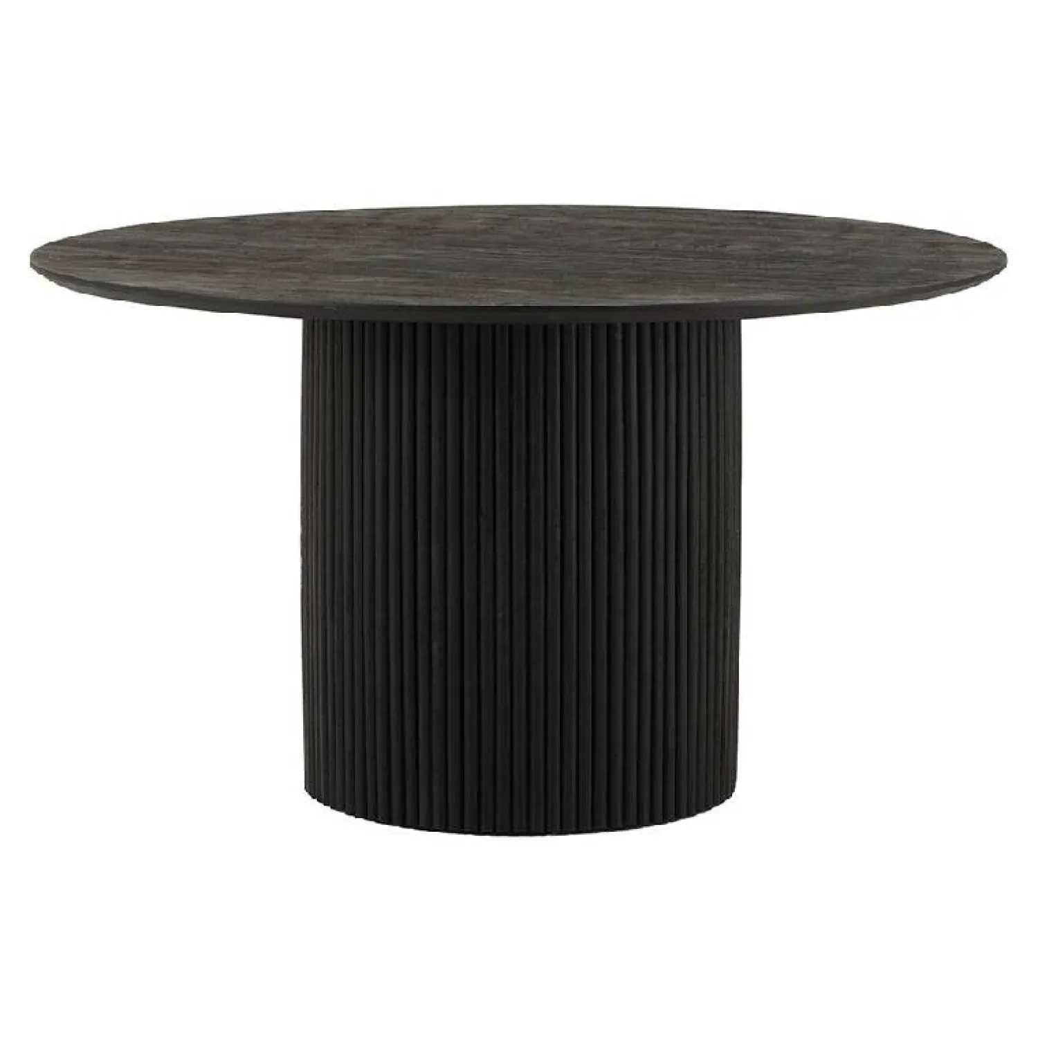 Mysons Eettafels|Eetkamertafel conrad acaciahout zwart ø140