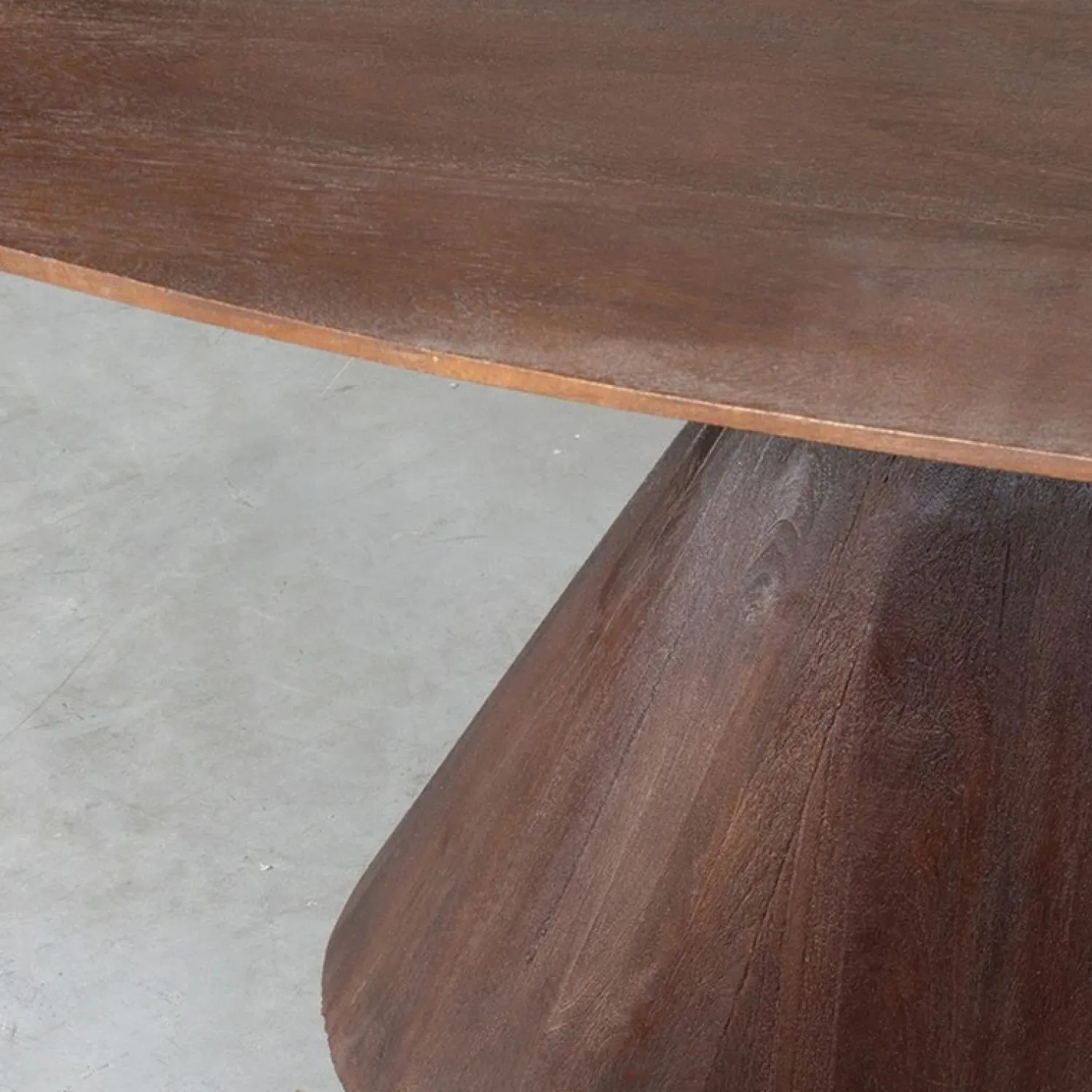 Label51 Eettafels|Eetkamertafel Jagger Espresso Mangohout 200cm