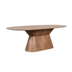Label51 Eettafels|Eetkamertafel Jagger Naturel Mangohout 240cm