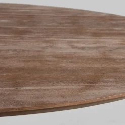Label51 Eettafels|Eetkamertafel Otto Espresso Mangohout 130cm