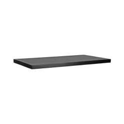 Label51 Tafelbladen|Eetkamertafel Tafelblad Straight Edge Zwart Mangohout 120cm