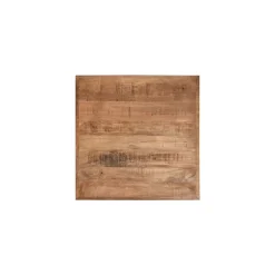 Label51 Tafelbladen|Eetkamertafel Tafelblad Straight Edge Mangohout 70cm