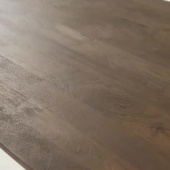 Eleonora Eettafels|Eettafel Coco ovaal Lichtbruin mangohout 240cm