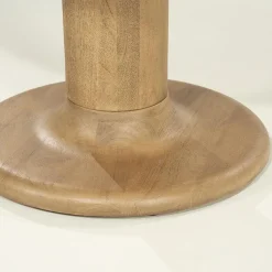 Eleonora Eettafels|Eettafel Coco rond Naturel mangohout 130cm