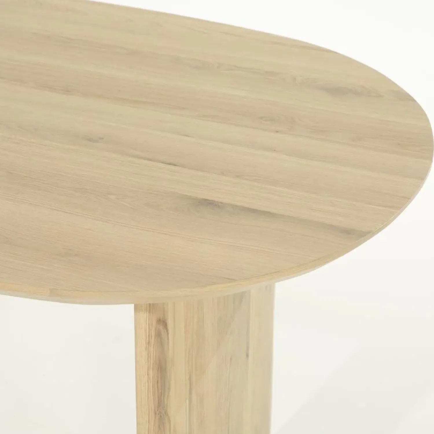Eleonora Eettafels|Eettafel Dex naturel eikenhout 180cm