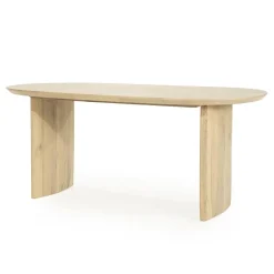 Eleonora Eettafels|Eettafel Dex naturel eikenhout 180cm