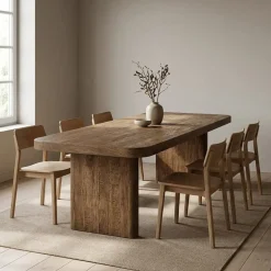 Eleonora Eettafels|Eettafel Edward mangohout 240cm