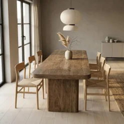 Eleonora Eettafels|Eettafel Edward mangohout 300cm