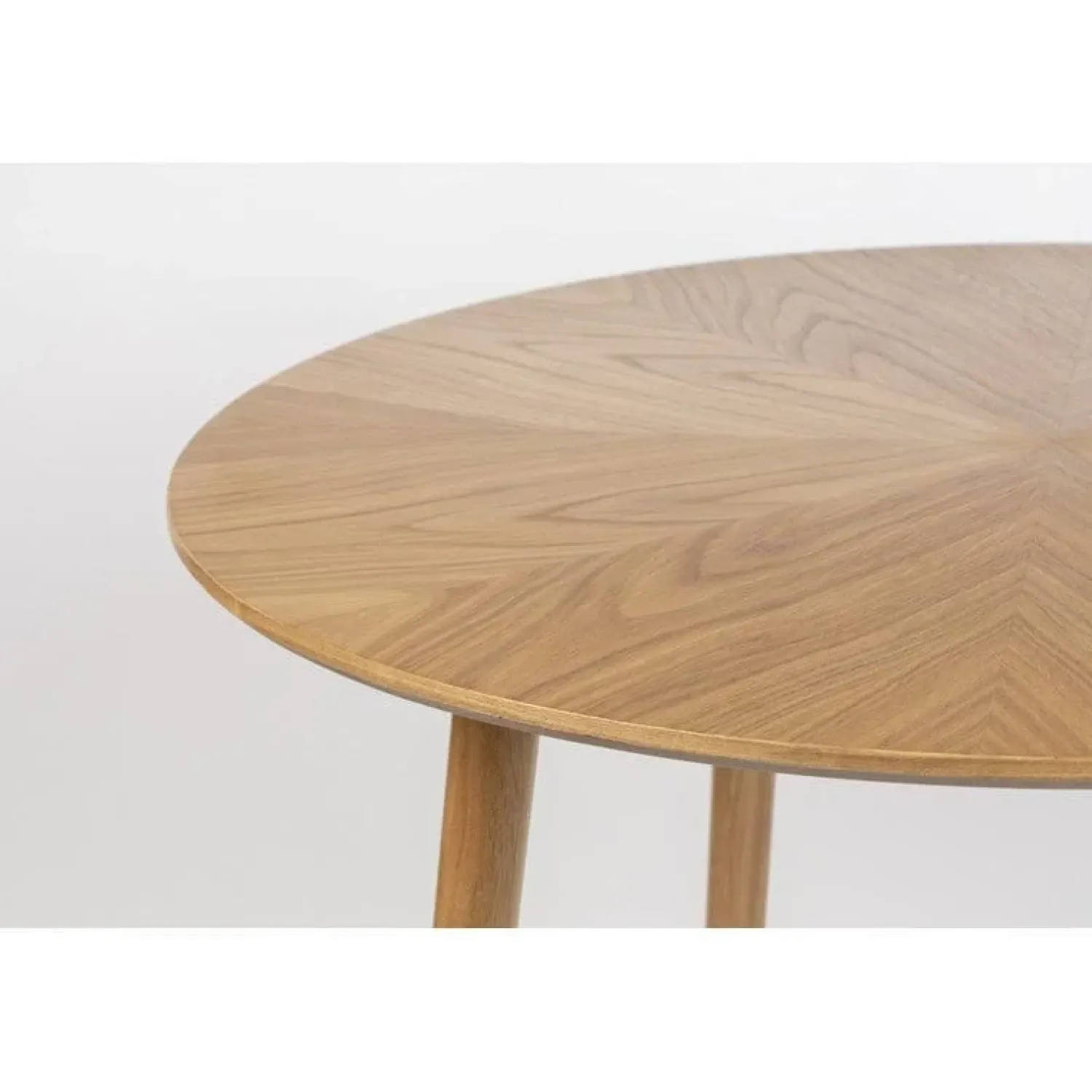 NORI Living Eettafels|Eettafel Fabio Rond Eikenhout 100cm