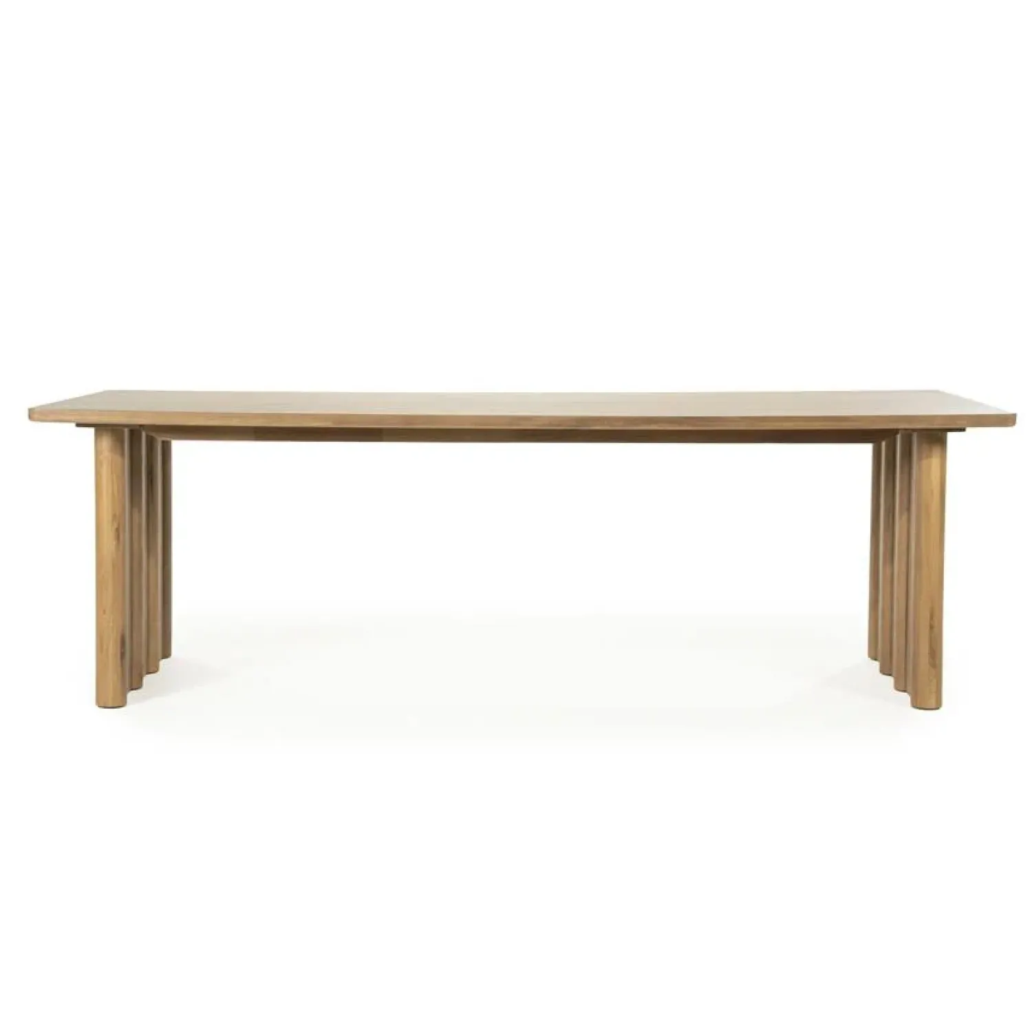 Eleonora Eettafels|Eettafel Jake bruin eikenhout 180cm