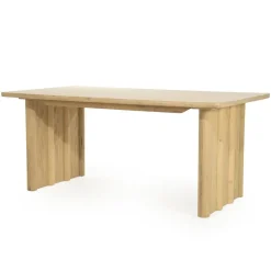 Eleonora Eettafels|Eettafel Jake naturel eikenhout 180cm