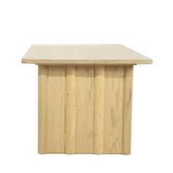 Eleonora Eettafels|Eettafel Jake naturel eikenhout 180cm