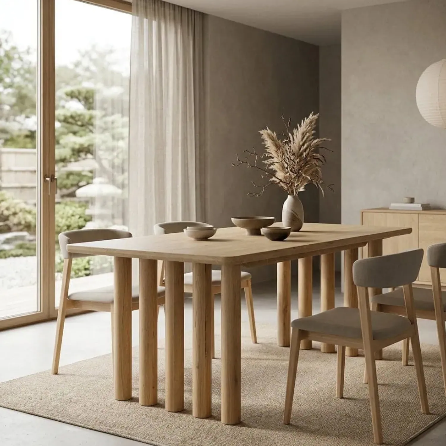 Eleonora Eettafels|Eettafel Jake naturel eikenhout 300cm