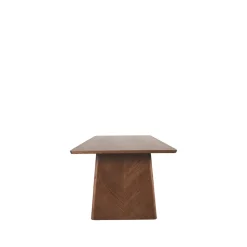 Label51 Eettafels|Eettafel Jule Bruin Eikenhout 240cm