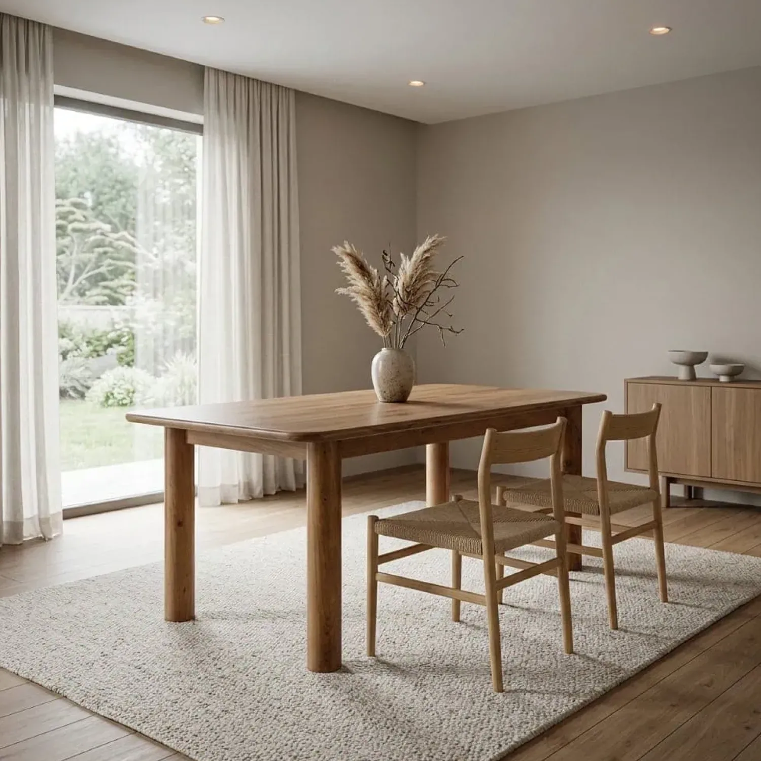 Eleonora Eettafels|Eettafel Julian acaciahout 170cm