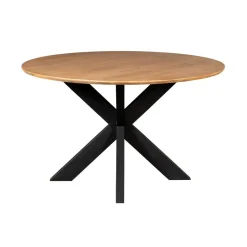 Furndea Eettafels|Eettafel Martin rond Naturel 110cm