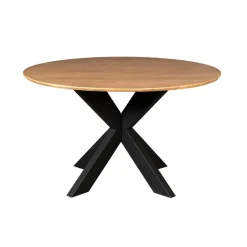 Furndea Eettafels|Eettafel Martin rond Naturel 110cm