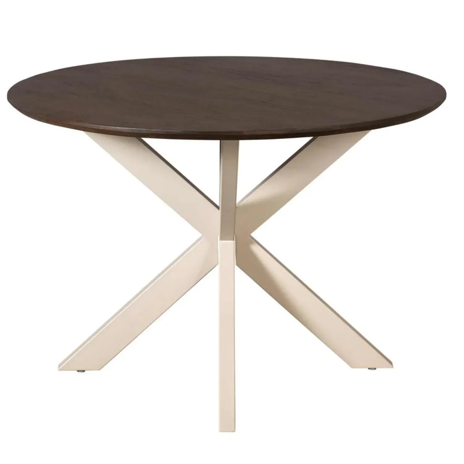 Furndea Eettafels|Eettafel Martin rond Walnoot Zand poot 150cm
