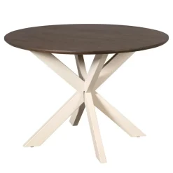 Furndea Eettafels|Eettafel Martin rond Walnoot Zand poot 150cm
