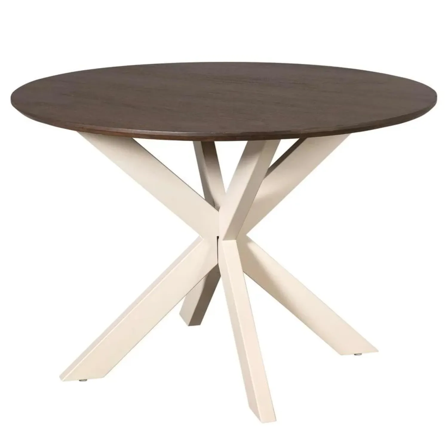 Furndea Eettafels|Eettafel Martin rond Walnoot Zand poot 150cm