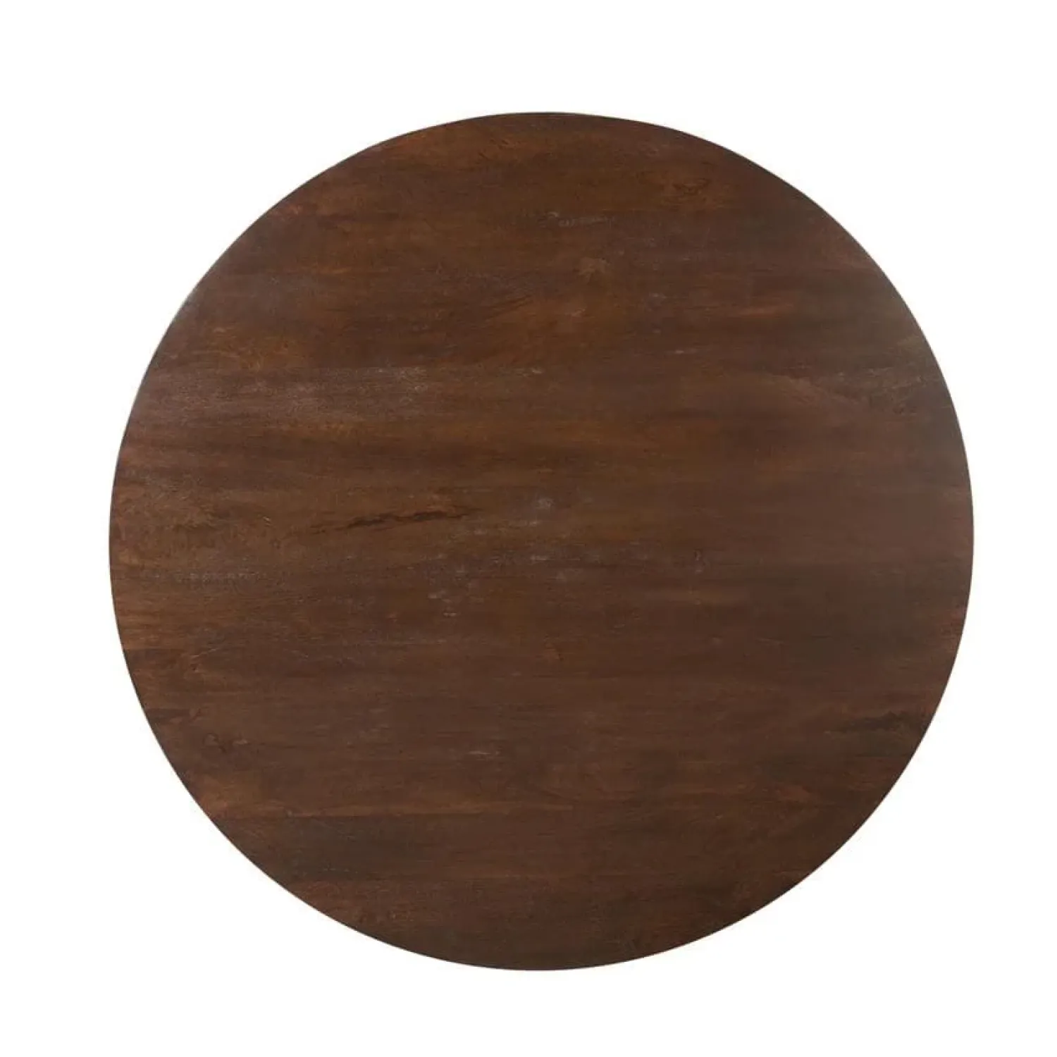 Furndea Eettafels|Eettafel Martin rond Walnoot Zand Dichte poot 130cm