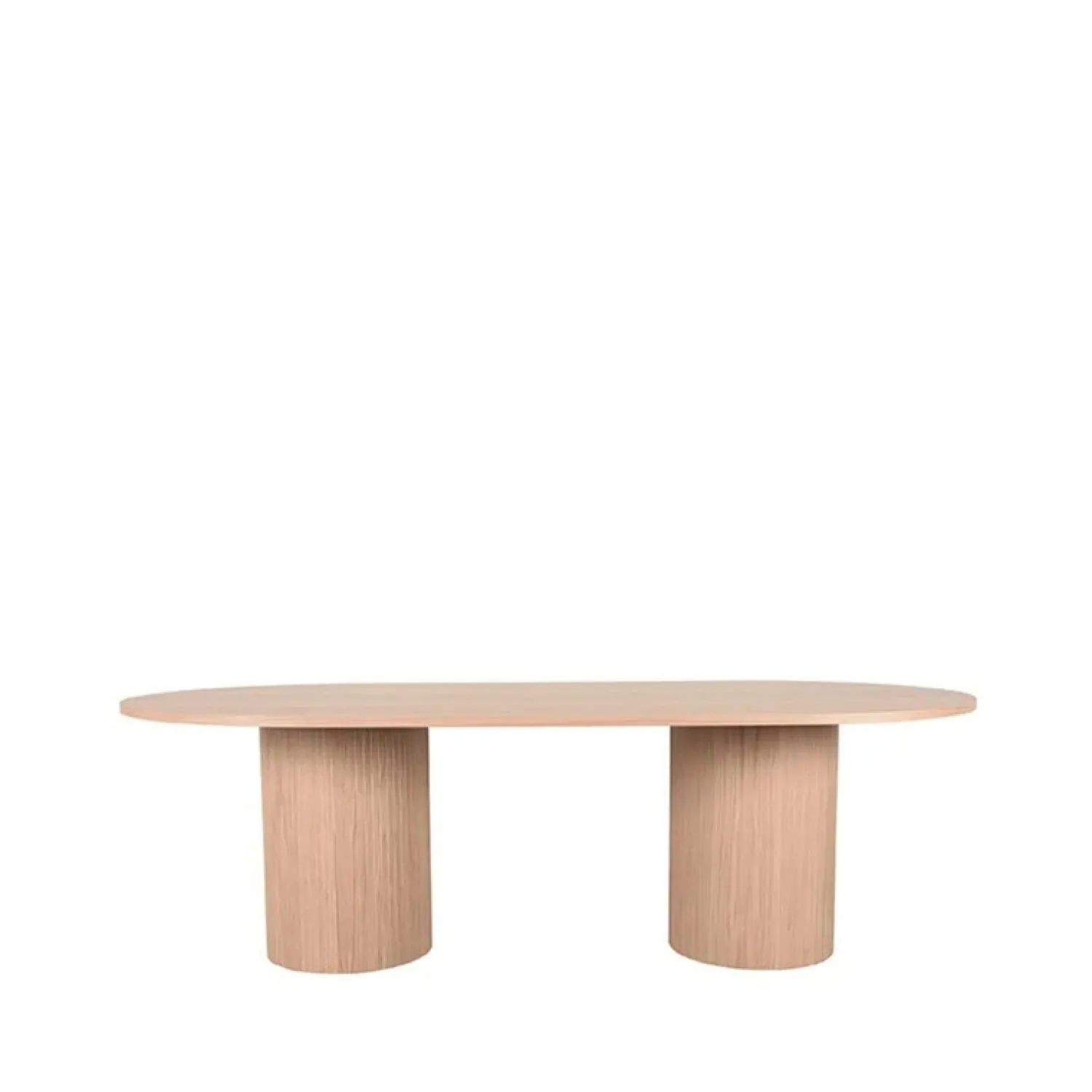 Label51 Eettafels|Eettafel Oliva Naturel Eikenhout ovaal 240cm