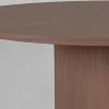 Label51 Eettafels|Eettafel Oliva Walnoot Eikenhout rond 130cm