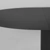 Label51 Eettafels|Eettafel Oliva Zwart Uitschuifbaar 150-200cm
