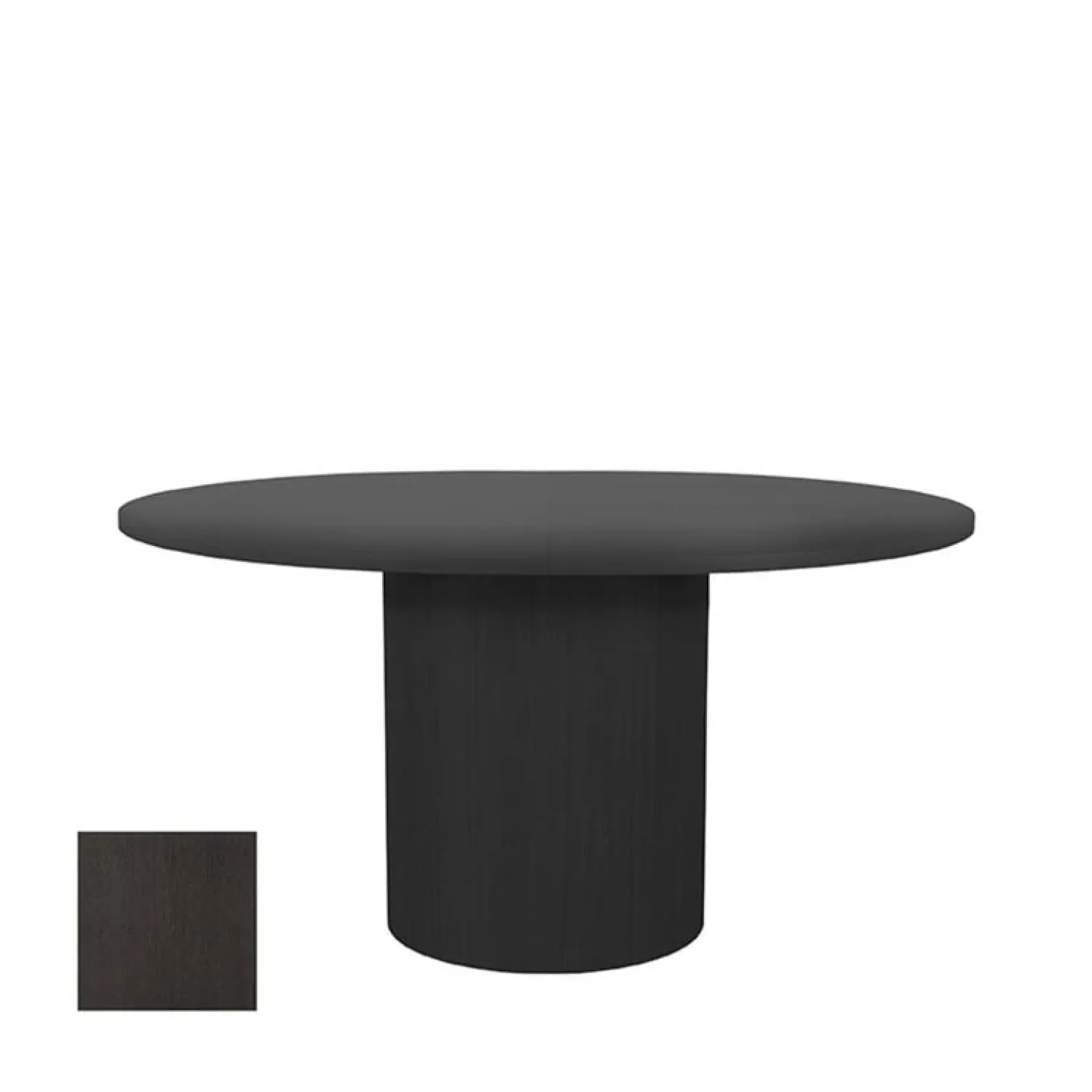 Label51 Eettafels|Eettafel Oliva Zwart Uitschuifbaar 150-200cm