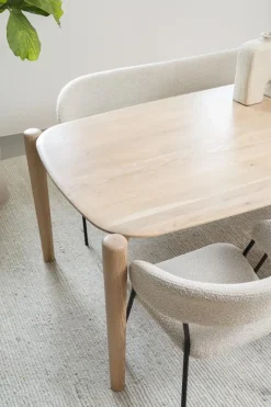 Eleonora Eettafels|Eettafel Selbu eikenhout 160cm