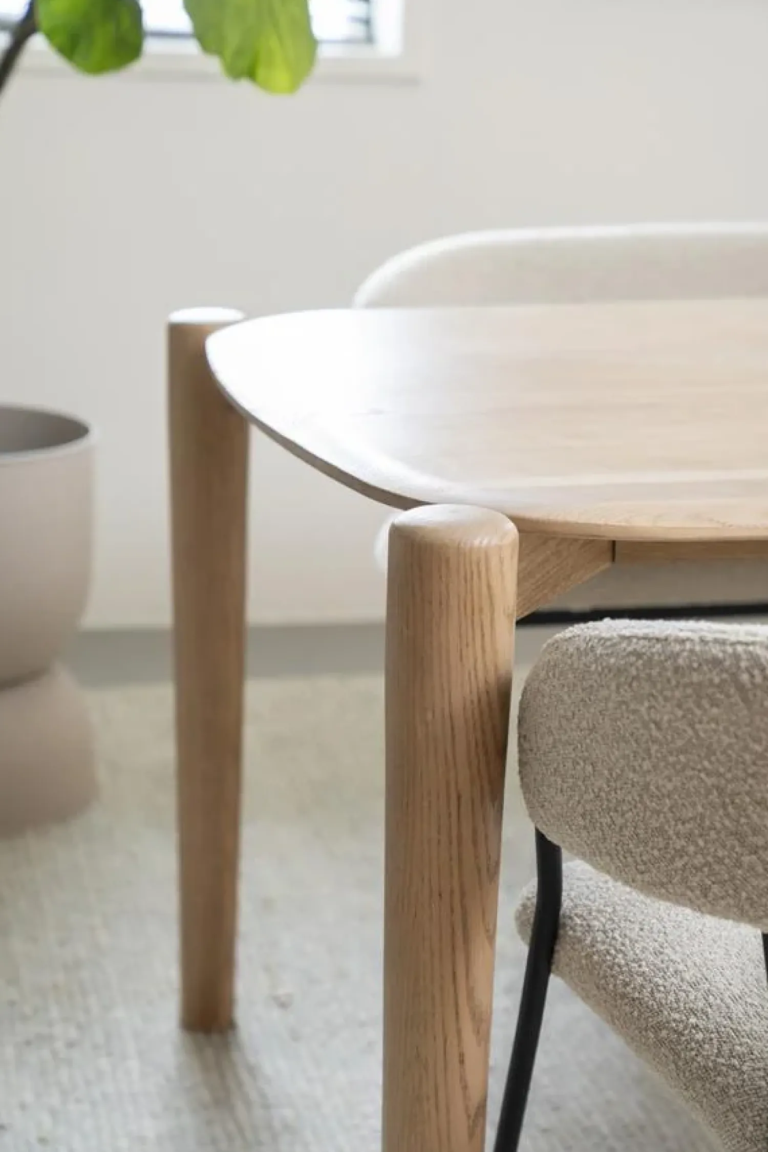 Eleonora Eettafels|Eettafel Selbu eikenhout 200cm