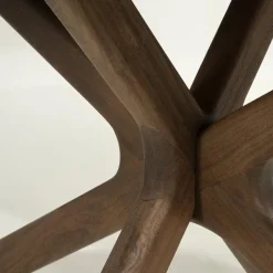 Eleonora Eettafels|Eettafel Tycho ovaal Lichtbruin mangohout 210cm