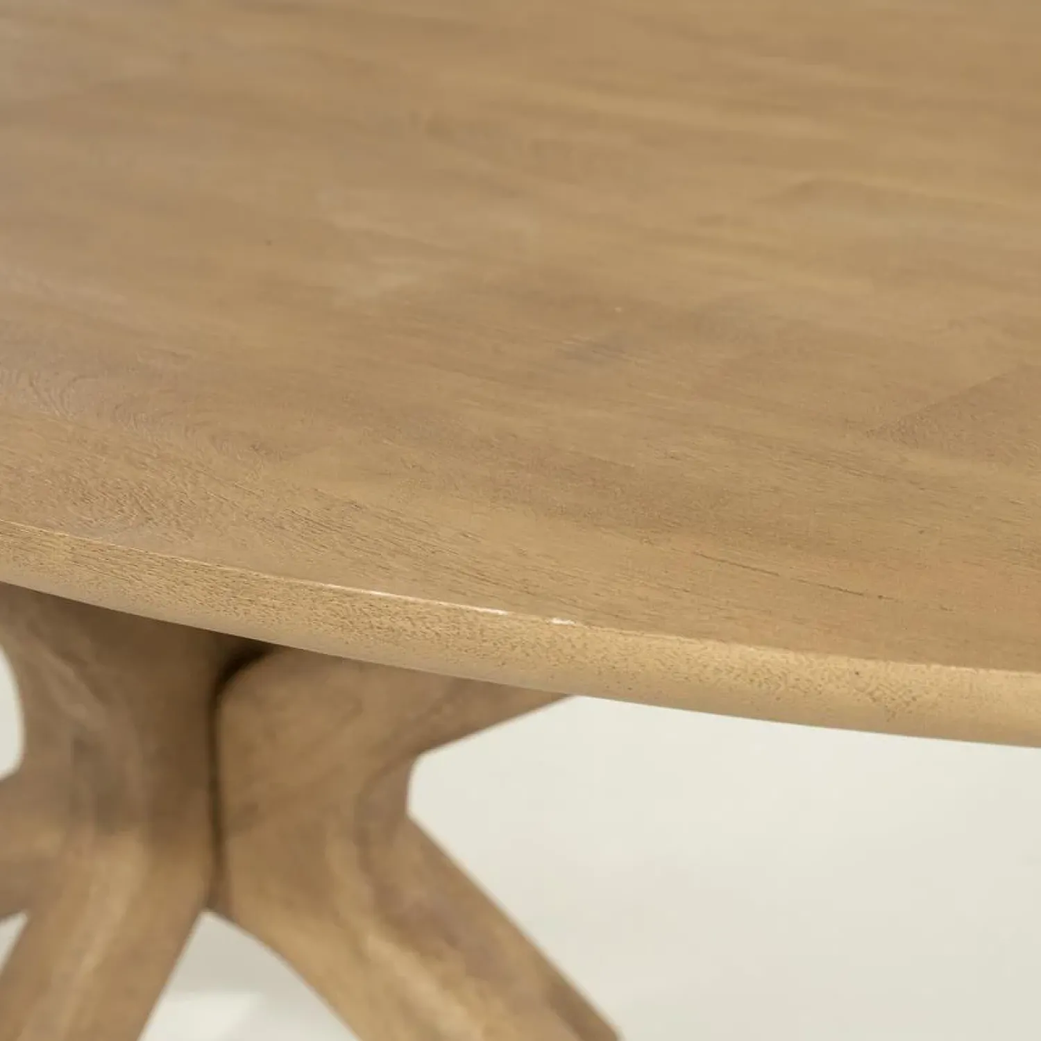 Eleonora Eettafels|Eettafel Tycho ovaal Naturel mangohout 210cm