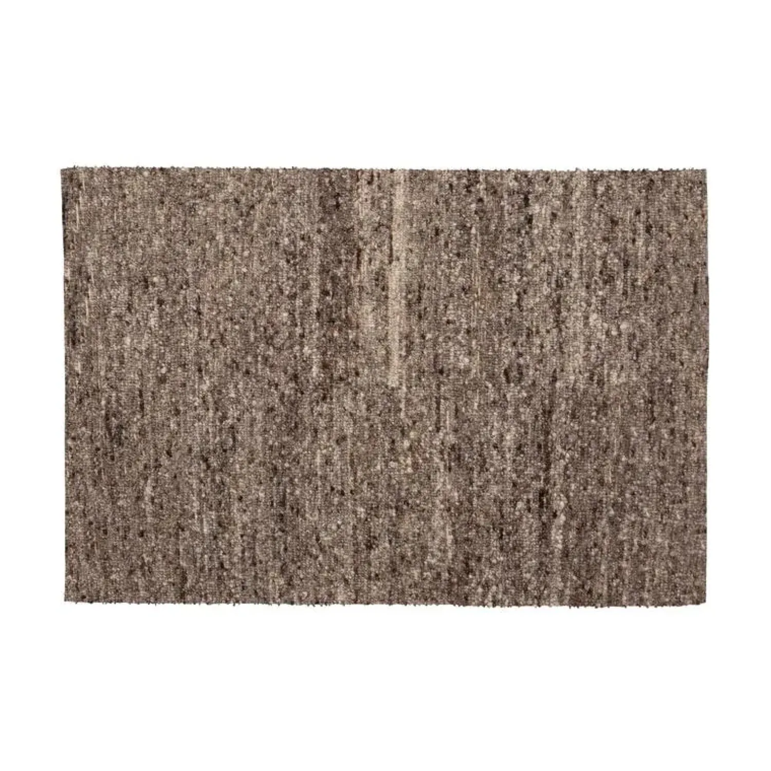 WOOOD Vloerkleden|Efia Vloerkleed wol bruin melange 170x240cm