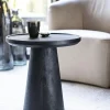 Eleonora Salontafels|Bijzettafels|bijzettafel Ron 46×49 zwart