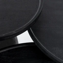 Eleonora Salontafels|Bijzettafels|bijzettafel Ron 46×49 zwart