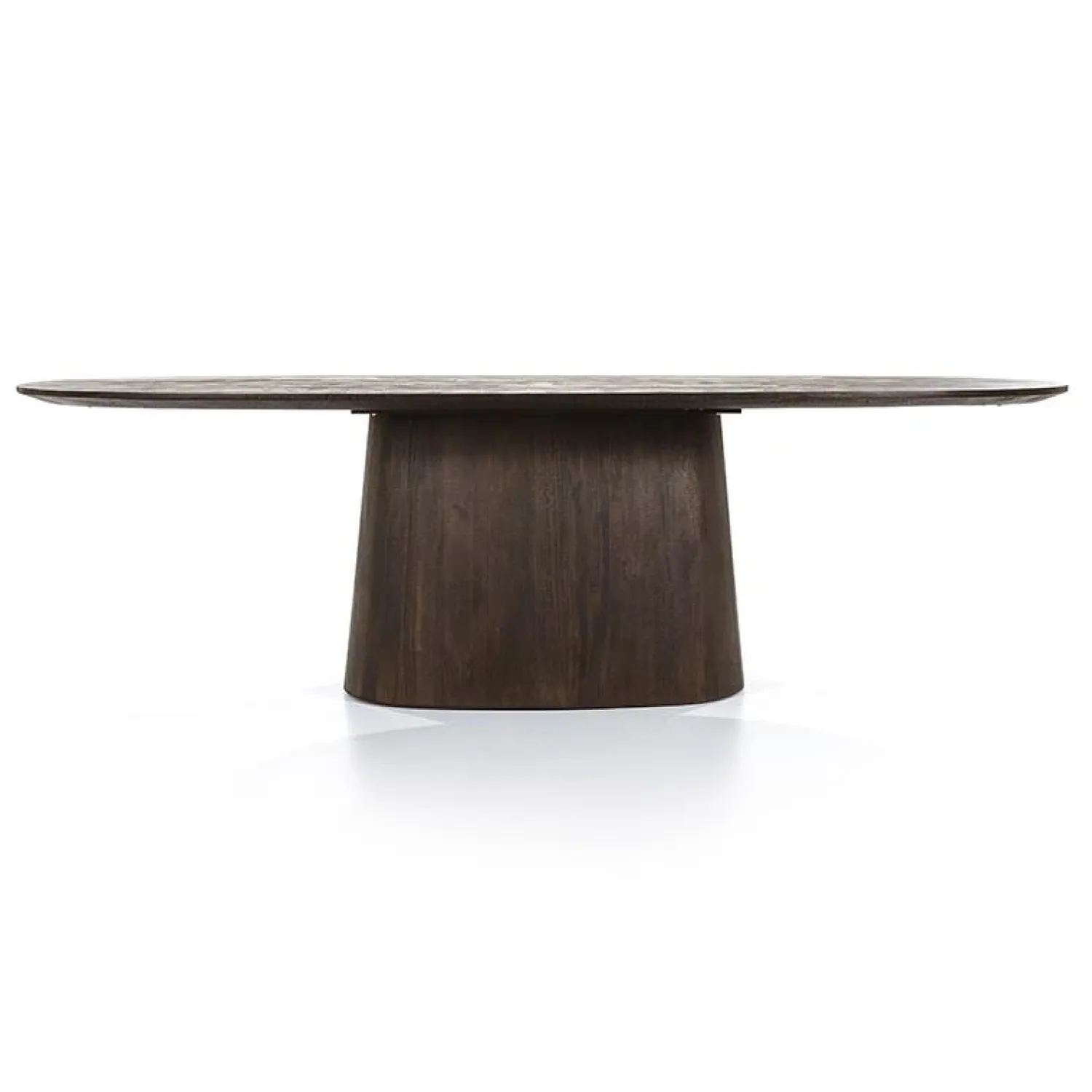 Eleonora Eettafels|eettafel Aron ovaal 250×110 bruin