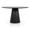 Eleonora Eettafels|eettafel Aron rond 130 zwart
