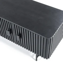 Eleonora Industriele Kasten|Tv Meubels|tv meubel Remi 4-drs. 170cm zwart