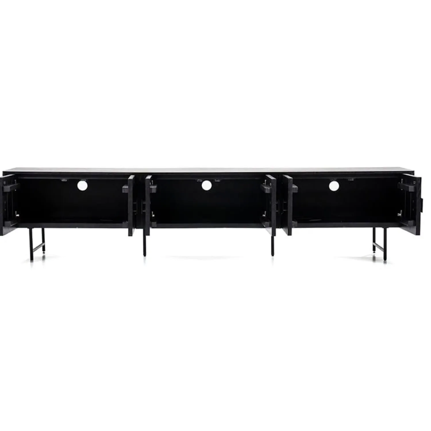 Eleonora Industriele Kasten|Tv Meubels|tv meubel Remi 6-drs. 250cm bruin