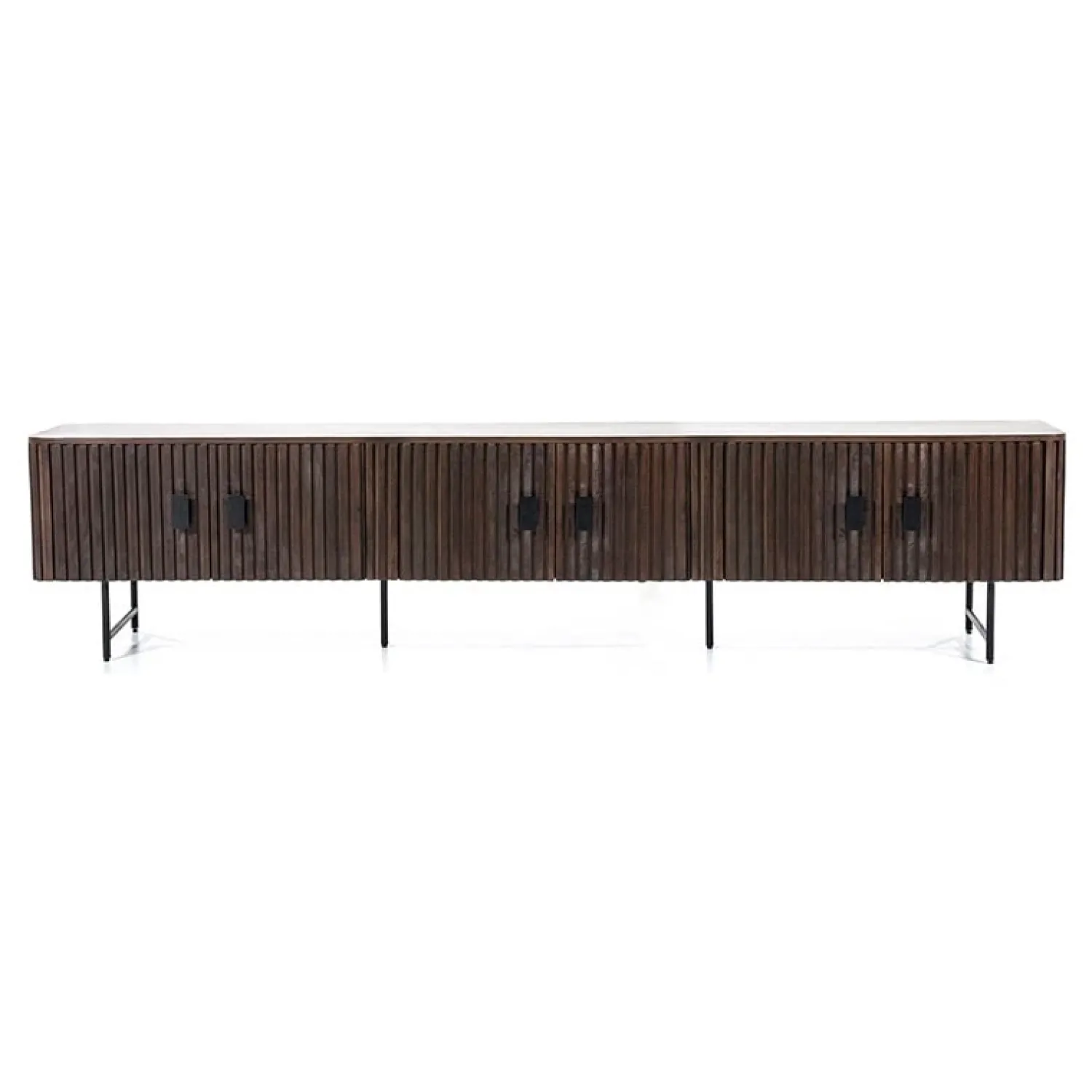 Eleonora Industriele Kasten|Tv Meubels|tv meubel Remi 6-drs. 250cm bruin