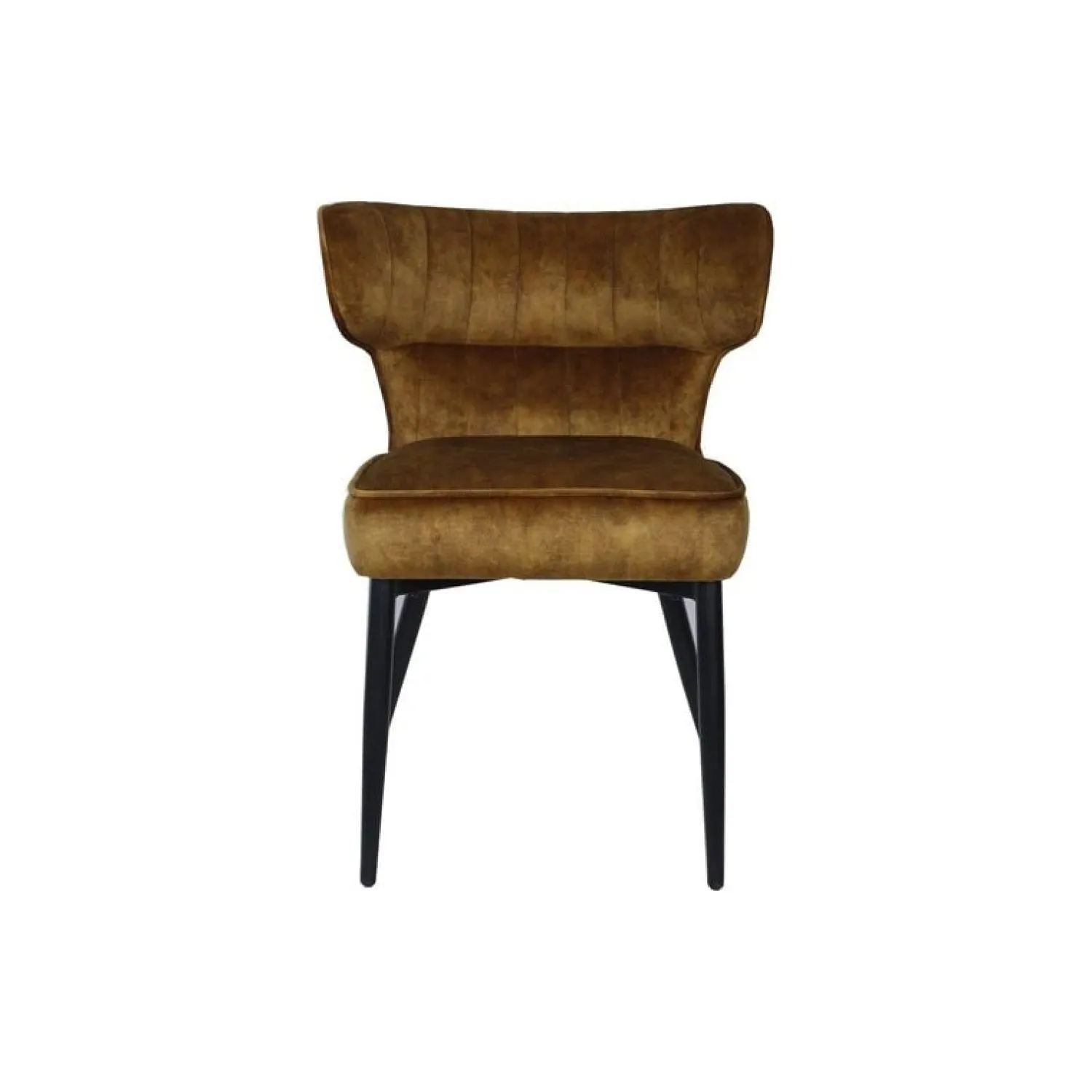 PTMD Eetkamerstoelen|Elin Eetkamerstoel Bruin Velvet