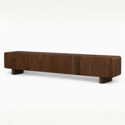 Vane Living Industriele Kasten|Tv Meubels|Elin Tv meubel Walnoot 200 cm